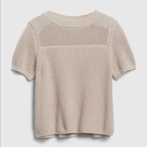 🖤GAP: BOXY SHORT SLEEVE CREWNECK SWEATER🖤